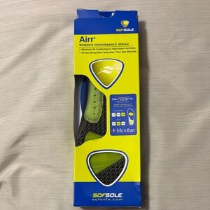 Women's Performance Insole - Blue and Yellow